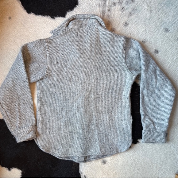 L.L. Bean Wool Button Down Shirt - Picture 2 of 5